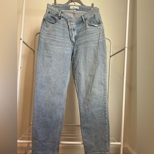 Abercrombie & Fitch curve love dad jean